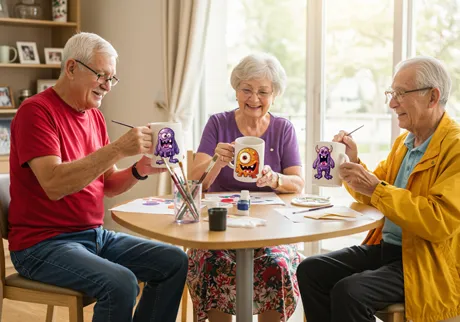 Команди з організації дозвілля в будинках для людей похилого віку